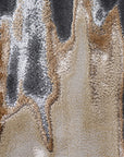 Tapete carat-negro/ocre-152 x 244